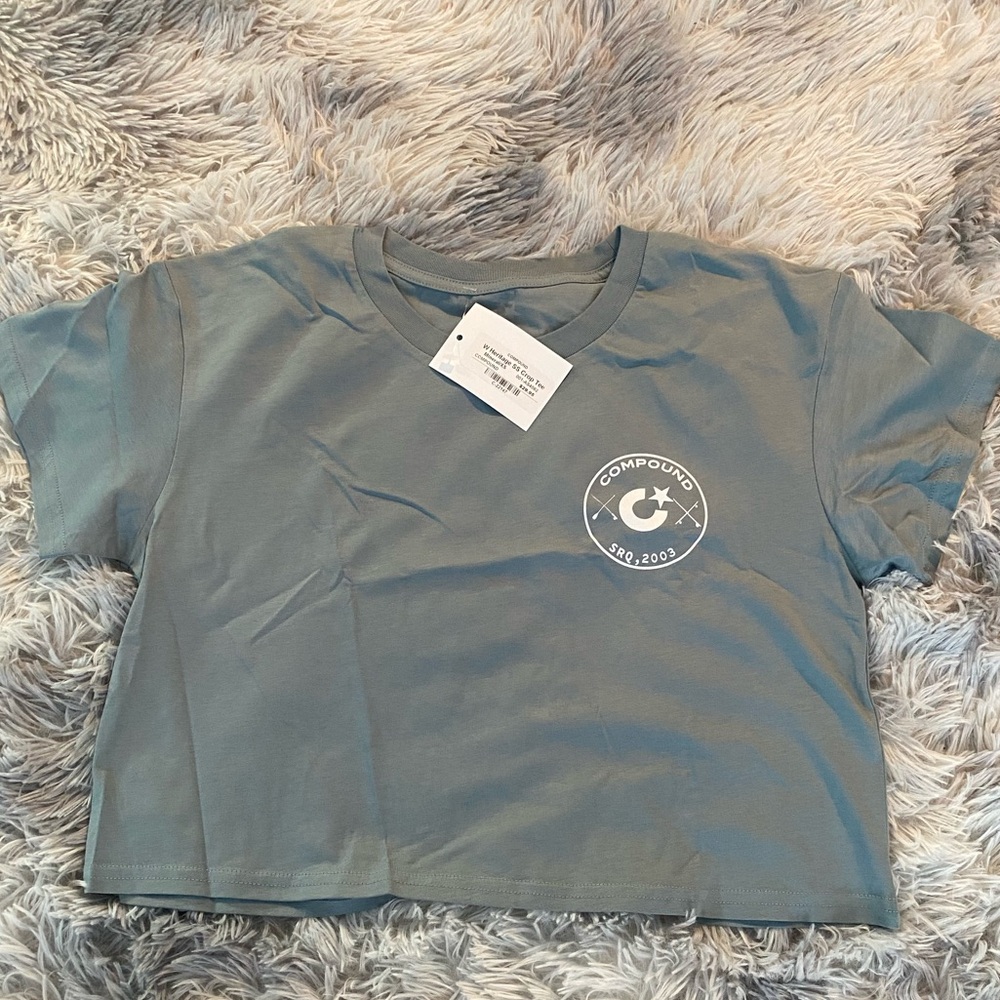 Compound Graphic Tee in Gray